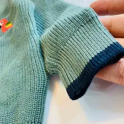 ژاکت بافت پسرانه نوزاد 6 تا 12 ماه کد ML-099 | فروشگاه ملیسک