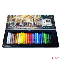 پاستل ۲۴ رنگ آرتیست آریا