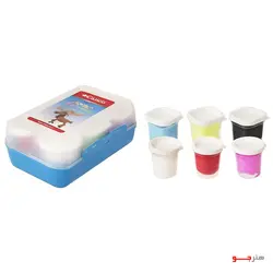 خمیر سبک کنکو مدل ظرف غذا ۶ رنگ