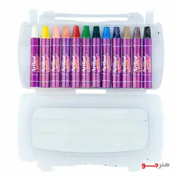 پاستل روغنی ۱۲ رنگ آرت لاین