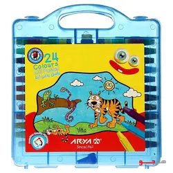 پاستل روغنی ۲۴ رنگ آریا کد ۲۰۳۱