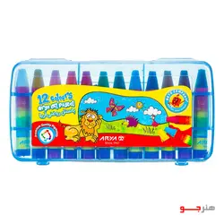 پاستل روغنی ۱۲ رنگ آریا کد ۲۰۱۰