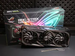 کارت گرافیک ایسوس Asus RTX 3070 ROG Strix black OC 8GB