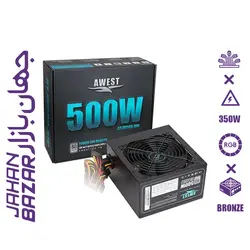 منبع تغذیه کامپیوتر اوست مدل GT-AV350-BW ا AWEST GT-AV350-BW Power Supply