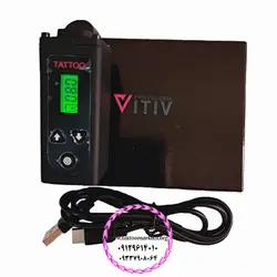 ترانس وایرلس (شارژی) VITIV برای دستگاه تاتو پن کد M698