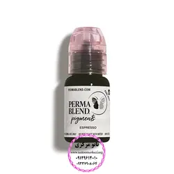 رنگ تاتو پرمابلند اسپرسو (قهوه‌ای سوخته) کد M516