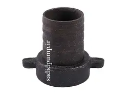 سرشلنگی دو اینچ روبینی چدنی (سر شیلنگی 6 سانت مهره دار چدنی)