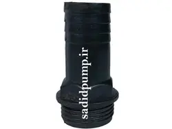 سرشلنگی 1 اینچ ساده لاکی (سر شیلنگی 3 سانت رزوه دار پلاستیکی)