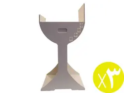 شاسی (استند) گیج کوچک تصفیه آب خانگی (پک 3 عددی)