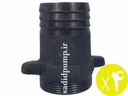 سرشلنگی 2 اینچ ساده چدنی (سر شیلنگی 6 سانت رزوه دار چدنی) (پک 4 عددی)