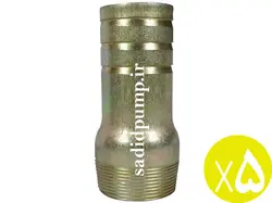 سرشلنگی 2 اینچ ساده آهنی (سر شیلنگی 6 سانت رزوه دار آهنی) (پک 5 عددی)