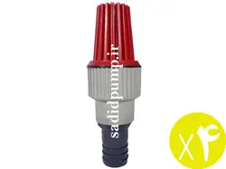 سوپاپ 1/2-1 اینچ پلاستیکی پمپ آب با سرشلنگی (سوپاپ مکش لاکی 5 سانت) (پک 4 عددی)