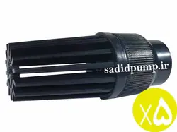 سوپاپ 1/4-1 اینچ پلاستیکی پمپ آب صافی دار درجه یک (سوپاپ مکش لاکی 4 سانت درجه یک) (پک 5 عددی)