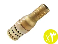 سوپاپ دو اینچ پمپ آب آهنی صافی دار (سوپاپ مکش 6 سانت) (پک 3 عددی)