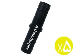 رابط شیلنگ 1/4-1 اینچ پلاستیکی (رابط شلنگ 4 سانت لاکی) (پک 5 عددی)
