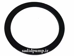 واشر لاستیکی  سرشلنگی سه اینچ روبینی (واشر سر شیلنگی 9 سانت مهره دار)
