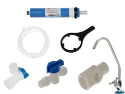 تصفیه آب خانگی 6 فیلتر CCK (سی سی کا) اسمز معکوس معدنی ساز شیر ستاره ای مخزن 4 گالن