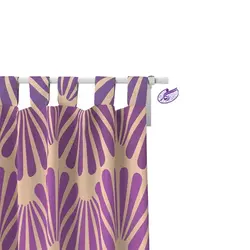 پرده مدرن باغ و بهار - فروشگاه رنگارشاپ