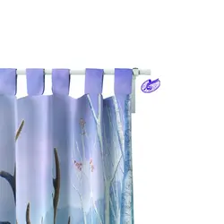 پرده کودک طرح السا و آنا - فروشگاه رنگارشاپ