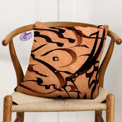 کوسن خوشنویسی طرح سیاه مشق1 - فروشگاه رنگارشاپ