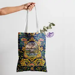 ساک خرید طرح بوستان - فروشگاه رنگارشاپ