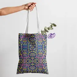 ساک خرید طرح گلستان - فروشگاه رنگارشاپ