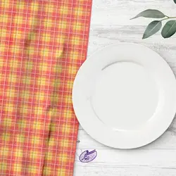 سفره طرح چهارخانه گینگهام - فروشگاه رنگارشاپ
