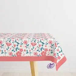 سفره طرح گل بر - فروشگاه رنگارشاپ