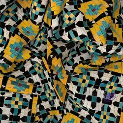 رومیزی طرح کاشی - فروشگاه رنگارشاپ