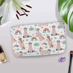 کیف لوازم آرایشی طرح یونی کورن - فروشگاه رنگارشاپ