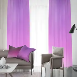 پرده مدرن طرح بنفشه