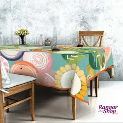 رومیزی طرح سبزیجات