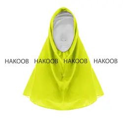 مقنعه زرد E-Z23 - تولیدی پوشاک حاکوب