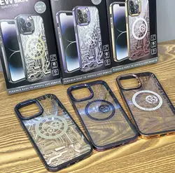 قاب ایفون 13پرو مگ سیف طرح تکنولوژی iPhone 13 Pro