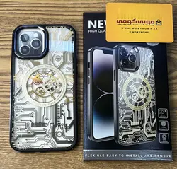 قاب ایفون 13پرو مگ سیف طرح تکنولوژی iPhone 13 Pro