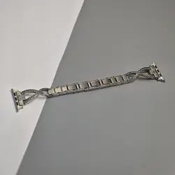 بند اپل واچ نگین دار طرح سایز 42/44/45/49 میلیمتری