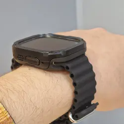 کاور Apple Watch دو تیکه مناسب برای اپل واچ 49 میلی متری