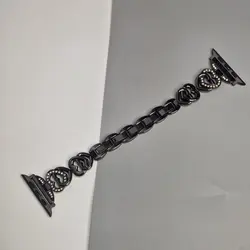 بند اپل واچ نگین دار قلبی سایز 42/44/45/49 میلیمتری