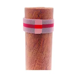 بند اپل واچ Apple Watch (42/44) مدل Milanese رز گلد با خط قرمز