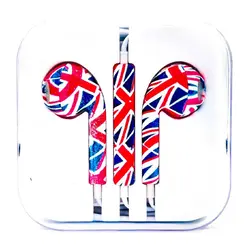 هندزفری ایفون طرح دار جک 3.5 میلی متر