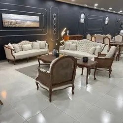 ست مبلمان 8 نفره مدل ابزاری حصیری