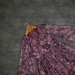 پیراهن مجلسی گیپور آستردار • ژینوپلاس