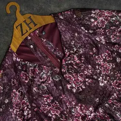 پیراهن مجلسی گیپور آستردار • ژینوپلاس