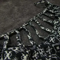 Speak less پیراهن حریر آستردار • ژینوپلاس