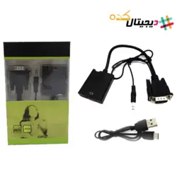 مبدل VGA به HDMI با صدا