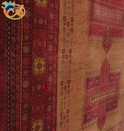 گبه ماشینی افرند زمینه لاکی کد 801/2