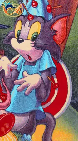 فرش کودک افرند مدل تام و جری کد 123