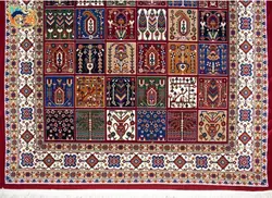 گبه ماشینی افرند زمینه لاکی کد 812