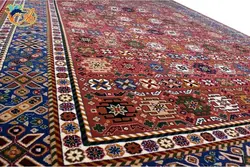 گبه ماشینی افرند زمینه گلبهی کد 727