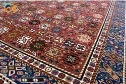 گبه ماشینی افرند زمینه گلبهی کد 727